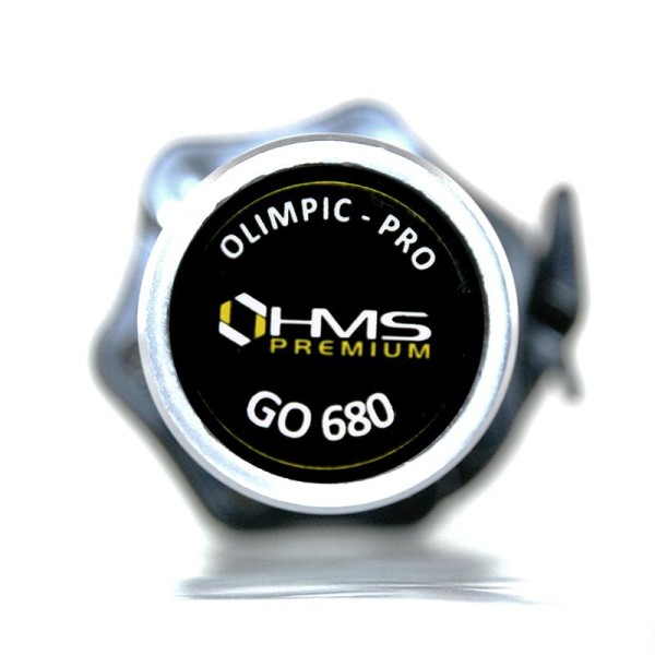 Гриф олімпійський 50мм/220см HMS Premium GO 680кг + затискачі