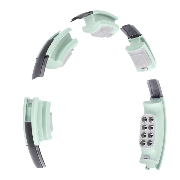 Хула-хуп з тягарцем HMS Set HHM13, зелений + пояс для схуднення