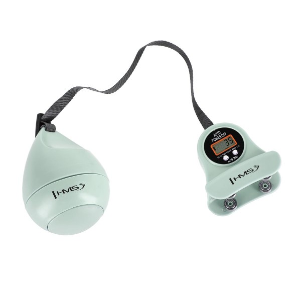 Хула-хуп з тягарцем HMS Set HHM13, зелений + пояс для схуднення