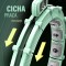 Хула-хуп магнітний з тягарцем та лічильником HMS Set HHM14, зелений 