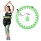 Хула-хуп з тягарцем HMS Plus Size Set HHW12, зелений 