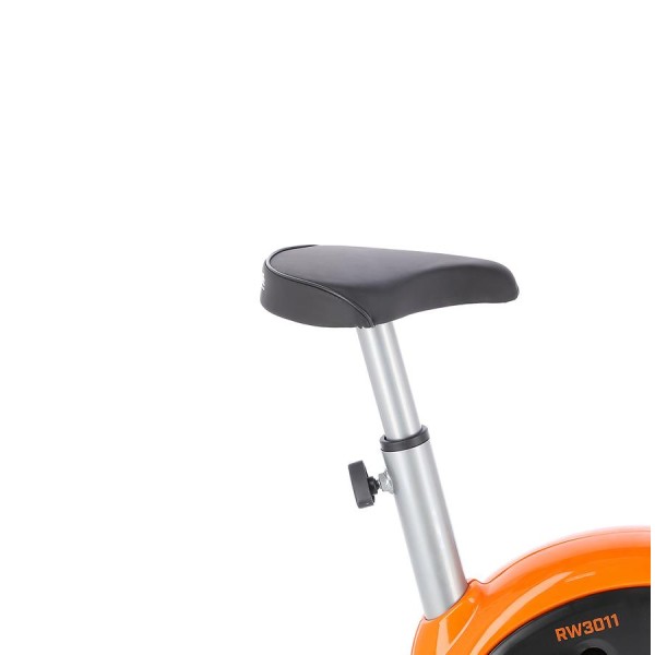 Велотренажер механічний One Fitness RW3011 срібно-оранжевий