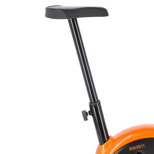Велотренажер механічний One Fitness RW3011 чорно-оранжевий