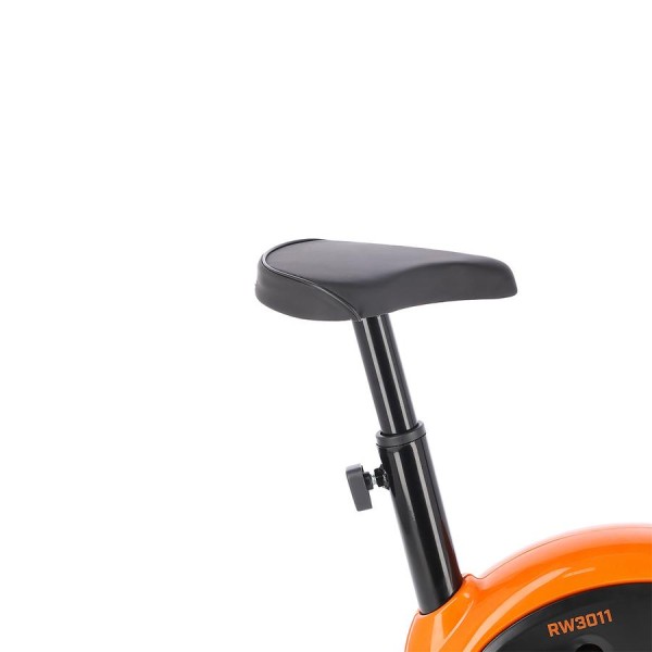 Велотренажер механічний One Fitness RW3011 чорно-оранжевий