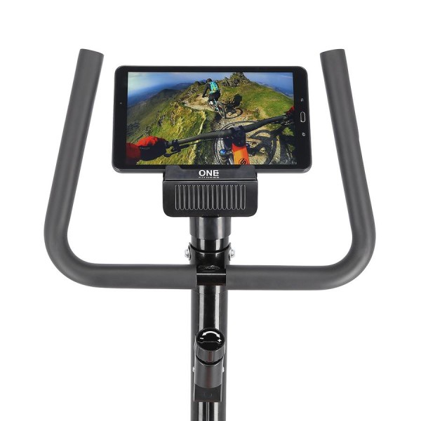 Велотренажер механічний One Fitness RW3011 чорно-оранжевий