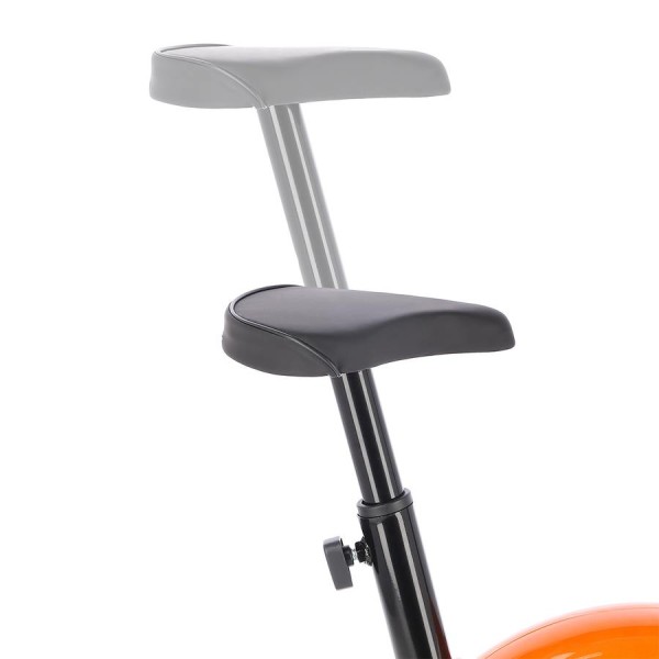 Велотренажер механічний One Fitness RW3011 чорно-оранжевий