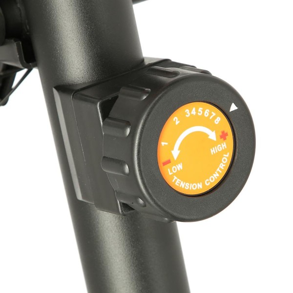 Велотренажер магнітний One Fitness M8410 чорно-оранжевий