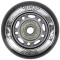 Колеса з підшипниками Nils Extreme PU 64x24 82A 4шт чорний + ABEC-9 8шт
