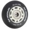 Колеса з підшипниками Nils Extreme PU 64x24 82A 4шт чорний матовий + ABEC-9 8шт