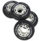 Колеса Nils Extreme PU 64x24 82A 4шт чорний матовий