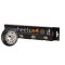 Колеса Nils Extreme PU 64x24 82A 4шт чорний матовий