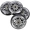 Колеса з підшипниками Nils Extreme PU 76x24 82A 4шт чорний + ABEC-9 8шт