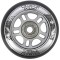 Колеса з підшипниками Nils Extreme PU 76x24 82A 4шт чорний + ABEC-9 8шт