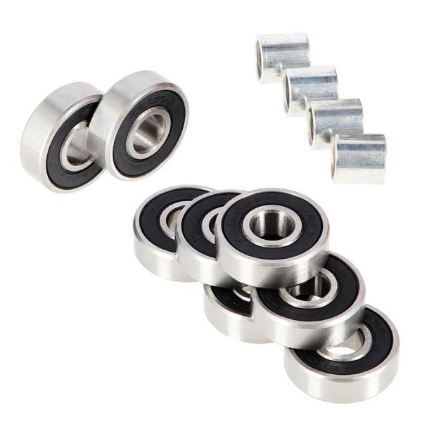 Підшипники хром Nils Extreme ABEC-9 RS 8шт графітовий
