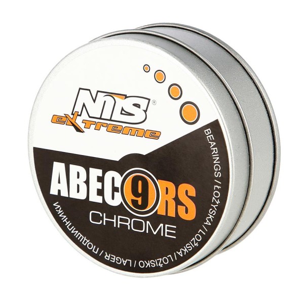 Підшипники хром Nils Extreme ABEC-9 RS 8шт графітовий
