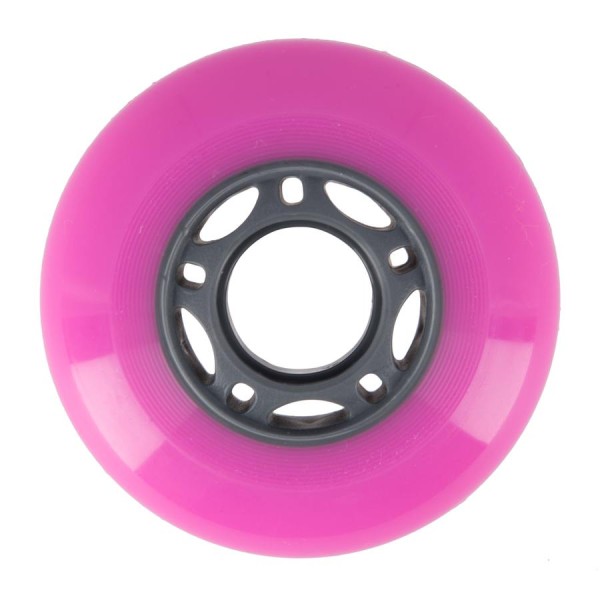 Колеса Nils Extreme PU 70x24 82A 4шт рожевий