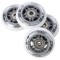 Колеса з підшипниками Nils Extreme PU 70x24 82A 4шт білий N + ABEC-7 8шт