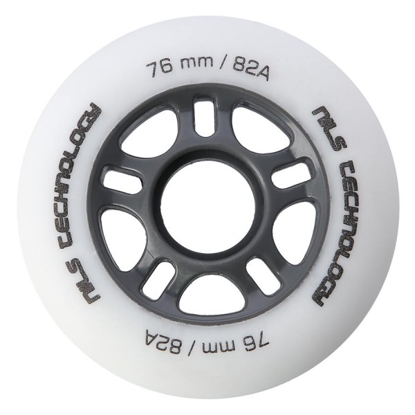 Колеса Nils Extreme PU 76x24 82A 4шт білий матовий