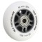 Колеса з підшипниками Nils Extreme PU 80x24 82A 4шт білий матовий + ABEC-9 8шт