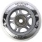 Колеса з підшипниками Nils Extreme PU 80x24 82A 4шт білий N + ABEC-7 8шт
