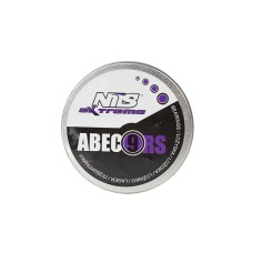 Підшипники карбонові в металевому кейсі Nils Extreme ABEC-9 RS 8шт фіолетовий