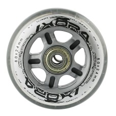 Колеса з підшипниками Nils Extreme PU 80x24 82A 4шт прозорі + ABEC-7 8шт