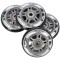 Колеса з підшипниками Nils Extreme PU 80x24 82A 4шт чорний + ABEC-9 8шт