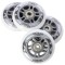 Колеса з підшипниками Nils Extreme PU 76x24 82A 4шт білий N + ABEC-7 8шт