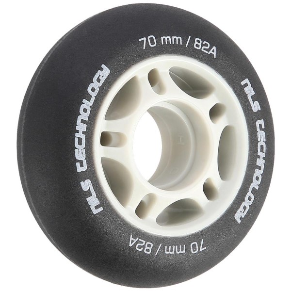 Колеса Nils Extreme PU 70x24 82A 4шт чорний матовий