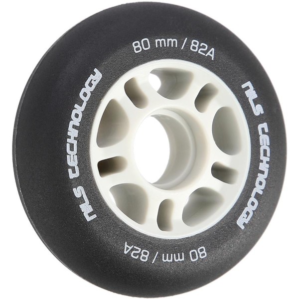 Колеса Nils Extreme PU 80x24 82A 4шт чорний матовий