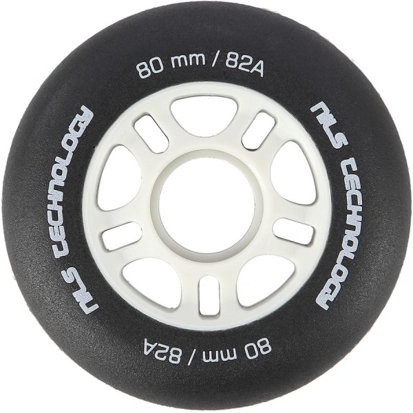 Колеса Nils Extreme PU 80x24 82A 4шт чорний матовий