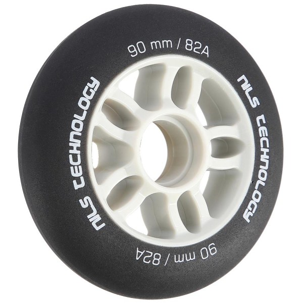 Колеса Nils Extreme PU 90x24 82A 4шт чорний матовий