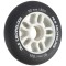 Колеса Nils Extreme PU 90x24 82A 4шт чорний матовий