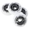 Колеса Nils Extreme PU 70x24 82A 4шт білий матовий