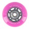Колеса з підшипниками Nils Extreme PU 64x24 82A 4шт рожевий + ABEC-7 8шт