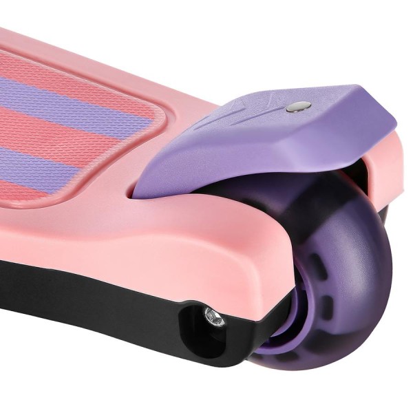 Самокат дитячий Nils Fun HLB10 LED рожевий