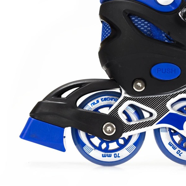 Дитячі роликові ковзани Nils Extreme NJ1828A розм. L синій