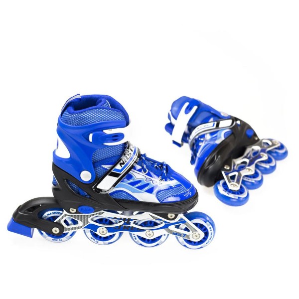 Дитячі роликові ковзани Nils Extreme NJ1828A розм. L синій