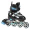 Дитячі роликові ковзани Nils Extreme NJ1828A розм. L чорний