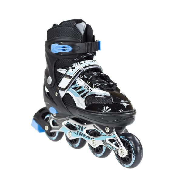 Дитячі роликові ковзани Nils Extreme NJ1828A розм. L чорний