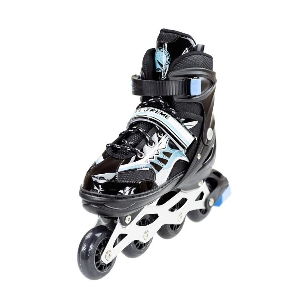 Дитячі роликові ковзани Nils Extreme NJ1828A розм. L чорний