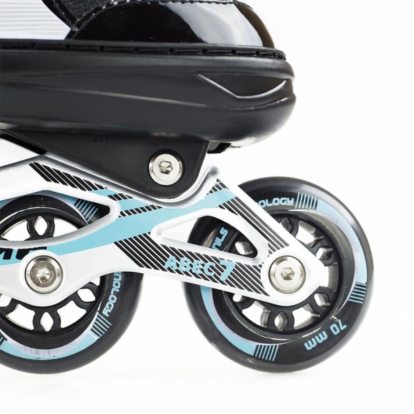 Дитячі роликові ковзани Nils Extreme NJ1828A розм. L чорний