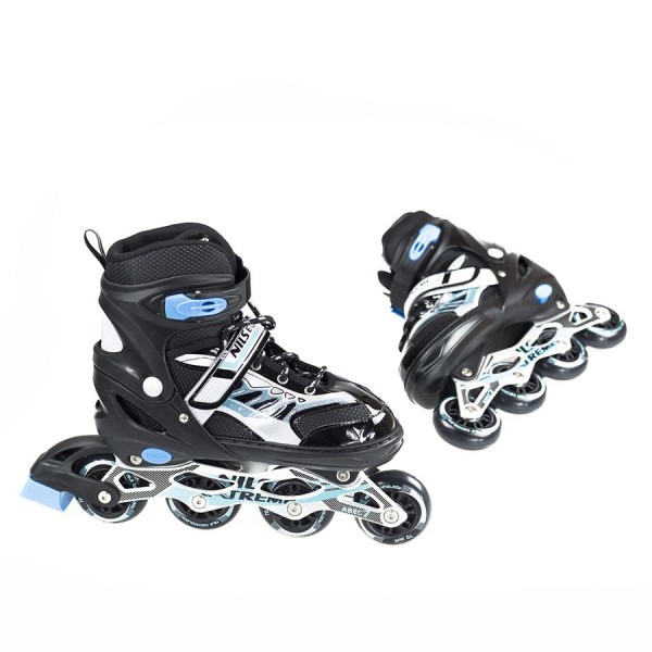 Дитячі роликові ковзани Nils Extreme NJ1828A розм. L чорний