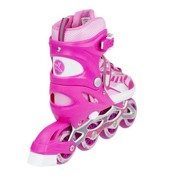 Дитячі роликові ковзани Nils Extreme NJ1828A розм. M рожевий