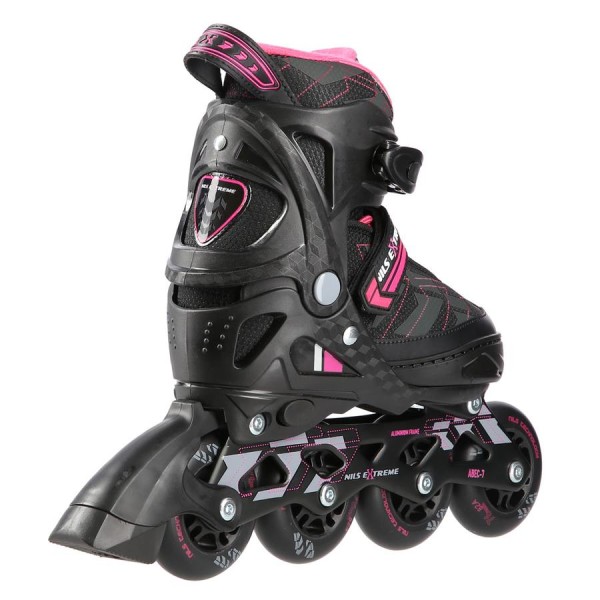 Роликові ковзани Nils Extreme NA11002 розм. M 35-38 чорно-фіолетовий