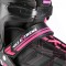 Роликові ковзани Nils Extreme NA11002 розм. M 35-38 чорно-фіолетовий