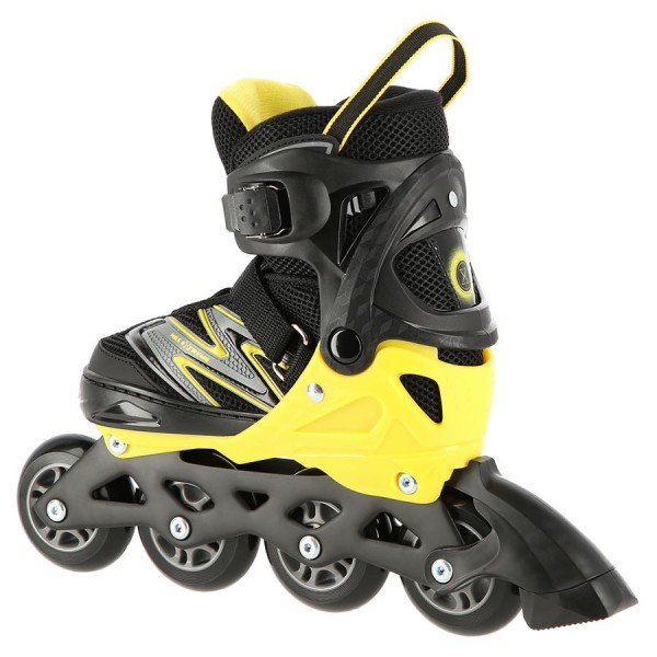 Роликові ковзани Nils Extreme NA11010 розм. S 31-34 чорно-жовтий