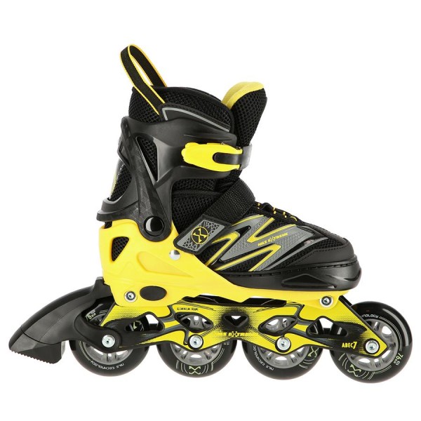 Роликові ковзани Nils Extreme NA11010 розм. S 31-34 чорно-жовтий