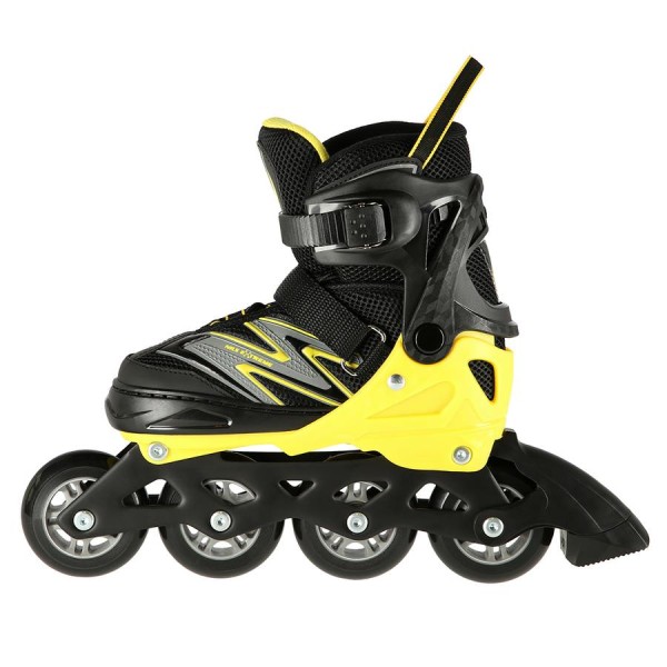 Роликові ковзани Nils Extreme NA11010 розм. S 31-34 чорно-жовтий
