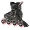 Роликові ковзани Nils Extreme NA11008 розм. M 35-38 чорно-рожевий